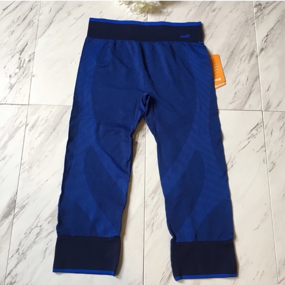 Avia | Blue Workout Capris - Picture 5 of 7